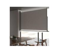 vidaXL Tuinscherm uittrekbaar 160x300 cm grijs45195 Gris G