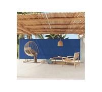 Tuinscherm uittrekbaar 180x600 cm blauw317966