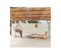 vidaXL Auvent latéral rétractable de patio 180x600 cm Crème
