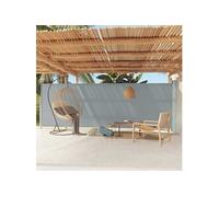 vidaXL Auvent latéral rétractable Écran d'intimité 180x600 cm Résistance aux UV Gris
