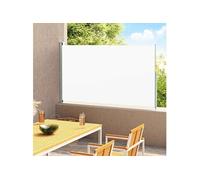 Tuinscherm uittrekbaar 200x300 cm crÃme313412