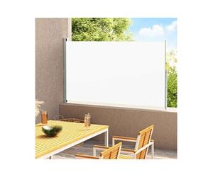 Tuinscherm uittrekbaar 200x300 cm crÃme313412