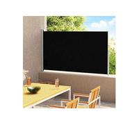 Tuinscherm uittrekbaar 200x300 cm zwart313411