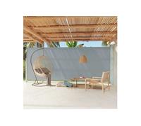 Vidaxl Auvent Latéral Rétractable De Patio 220x600 Cm Gris Gris