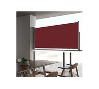 vidaXL Tuinscherm uittrekbaar 60x300 cm rood48357 G