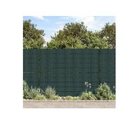 Tuinschermen 4 st 35x0,19 m PVC matgroen147870