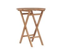 Tuintafel inklapbaar 60 cm massief teakhout48993