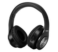 TUINYO Casque Bluetooth sans Fil, Casque sans Fil stéréo, Temps de Lecture 35H, Basses Graves, Cache-Oreilles protéiques à mémoire Douce, Mode de câble de Microphone intégré PC/Mobile/TV-Noir …