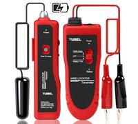 TUIREL Traceur de fils souterrains, Testeur de câbles, Localisateur de fils avec batterie rechargeable 1100mAh pour les fils de clôture pour animaux, Localiser les fils et les câbles de contrôle