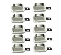 TUITA Contacts De Base De Chargeur d'origine. Compatible for Roborock S7/S8/S5 Max/S5/S6/Q7/Q7 Max. Accessoires for Aspirateurs (Color : White-10)