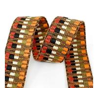 TUITA Sangle Jacquard en Polyester, 2/5/10Yards, 38mm, pour Sac à Coudre, Ruban, Ceinture, Sac à Dos, Ruban décoratif, Accessoires artisanaux pour vêtements, Bricolage