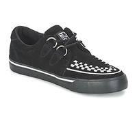 T.U.K. Shoes Baskets basses CREEPERS Sneakers cuir et daim Noir 42