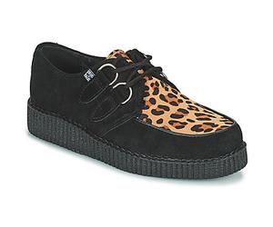 TUK Derbies LOW FLEX ROUND TOE CREEPER in Noir 38