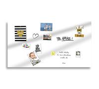 TUKA 60cm x 40cm Feuille Ferreuse Autocollante pour Aimants, Inscriptible Essuyable, Film Caoutchouc Ferreux Adhesif, Plaques de Fer Adhésives, Créez Propre Tableau Blanc Magnétique, Blanc TKD9020