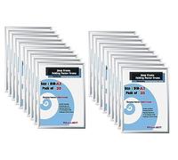 TUKA-i-AKUT Cadre à Clipser Aluminium 20x A3, Profilé Aluminium 25 mm, Cadre Photo Poster avec Vitre de Protection, Fixation Argent