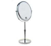 TUKA Miroir Maquillage, Hauteur Réglable, 5X Grossissement, Miroir cosmétique de Table ou Rasage, Double Face sur Pied, Miroir de Salle de Bain, TKD3114-5x