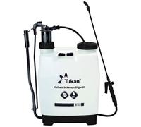 TUKAN 1600 Pulvérisateur à Dos | 16 litres pour Jardin, Forêt & Agriculture | Pompe à piston robuste avec buse réglable | Sangles rembourrées pour l’entretien des plantes sur de grandes surfaces