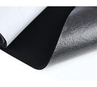 Tukan-Tex - Feutre Autocollant Doux au Mètre 3 mm d'Épaisseur (100 x 150 cm, Noir) - Matériau de Loisirs Créatifs - Non Pliant - Pour Adultes - Artisanat ou Bricolage