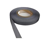 tukan-tex Ruban d'étanchéité étanche pour tissus enduits - Ruban adhésif de réparation en fer de 20 mm de large (noir, 20 mètres)