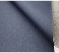 Tukan-tex Tissu en Cuir synthétique pour Meubles Tissu Doux au mètre Bleu foncé