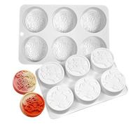 TUKE Moule en silicone anti-adhésif de qualité alimentaire pour chocolat, bonbons, gelée, glaçons, cupcakes, muffins (Dragon Phoenix G)