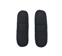 TUKEVA 2 Pcs Épaule Coussin Sac Pad pour sac sport Bandoulière Bandoulière Coussin Pad Remplacement epaulette rechange coussin coussinets d'épaule amovibles pour sac dos,aux sangles guitare (Noir B)