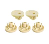 TUKEVA 5 Pcs Pied en Caoutchouc pour KitchenAid rechange en caoutchouc pour mélangeur 9709707 patins en caoutchouc pour mixeurs de cuisine Pièce de Rechange (Jaune)