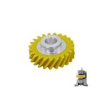 TUKEVA Engrenage Vis sans Fin de Rechange pour W10112253 Mixeur Engrenage à vis sans fin Pièce Worm Gear Engrenage pour cuisine pour KitchenAid Métal et nylon matériau Jaune