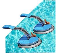 TUKRKRS Lot de 2 rampes de sauvetage flottantes pour animaux de piscine, outils de sauvetage d'animaux pour piscines, A-1456
