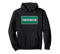 Tuktoyaktuk Ice Canada Arctic Road Territoires du Nord-Ouest Sweat à Capuche