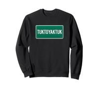 Tuktoyaktuk Ice Canada Arctic Road Territoires du Nord-Ouest Sweatshirt