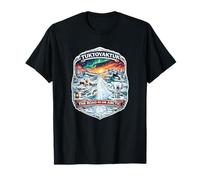 Tuktoyaktuk, Nord-Ouest du Canada, côtes glacées, Ciel Infini T-Shirt