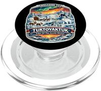 Tuktoyaktuk Territoires du Nord-Ouest Bord de l'océan Arctique PopSockets PopGrip pour MagSafe