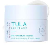 TULA Skin Care 24-7 Moisture Intense Ultra Hydrating Day & Night Cream | Ultra Nourishing Moisturizer for Face. Soothe Skin, Maintain Skin Balance & Améliore la douceur de la peau | 1,5 oz