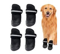 tulahkomen Chaussures pour chien, protections antidérapantes pour chien, chaussures d'extérieur | pour la promenade des animaux de compagnie, le camping, la randonnée à l'extérieur des sols, la nuit
