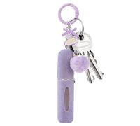 tulahkomen Flacon pulvérisateur de parfum | 5 ml mignon contenant de parfum porte-clés - Bouteille de recharge de parfum de voyage Atomiseur de Cologne - Pour affaires, avion, affaires, extérieur