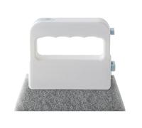 tulahkomen Nettoyeur de rails de fenêtre | Outils de nettoyage de rainures de fenêtre, antidérapant robuste avec têtes amovibles pour salle de bain, évier, carrelage, cuisine, grille d'aération en