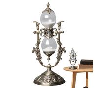 tulahkomen Sablier rétro - 15 minutes - Outil de synchronisation précis pour la décoration de la maison - Pour salon, chambre à coucher, montre de sable décorative
