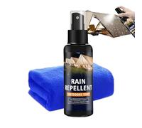 tulahkomen Spray imperméabilisant pour tentes - 100 ml - Liquide de protection contre l'humidité - Avec serviette - Résistant à l'huile - Pour le camping