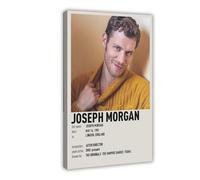 TULAOJI Joseph Morgan Poster sur toile - Décoration murale pour salon, chambre à coucher - 60 x 90 cm - Style 18 avec cadre