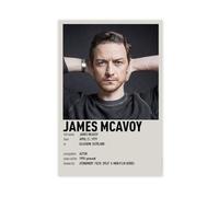 TULAOJI Poster sur toile James Mcavoy - Décoration murale pour salon, chambre à coucher - 60 x 90 cm - Style 25 sans cadre