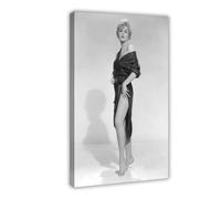 TULAOJI Stella Stevens Poster vintage actrice sur toile, décoration murale pour salon, chambre à coucher, 40 x 60 cm, style 5 avec cadre