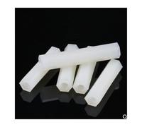 TULDYS 10-50pcs M2 M2.5 M3 M4 M5 Blanc Nylon Double Passe Hex Standoff Femelle en Plastique PCB Carte Mère Entretoise Pilier Écrou (Color : 20mm, Size : M2.5 50PCS F-F)