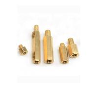 TULDYS 10-80 pièces M3 Colonne Carte mère entretoise hexagonale en Laiton mâle Femelle entretoises Conseil Support Goujon hexagone fileté Pilier Boulon vis(M3x32 thread6(30pcs))