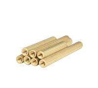 TULDYS 20/50/100 pièces Filetage Laiton Rond entretoise Femelle M2 Laiton fileté entretoise PCB Carte mère entretoise (Color : 50pcs, Size : M2x20)