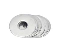 TULDYS Assortiment de 180 rondelles plates en acier inoxydable for bouchons de carter M2 M2.5 M3 M4 M5 M6 M8 M10