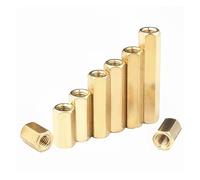 TULDYS Entretoises hexagonales en Laiton M2 M2.5 M3 M4 Femelle à Femelle Colonne à Double Passage entretoise en Laiton entretoise à Goujon Hexagonal entretoise Creuse piliers (Color : 10mm, Size : M