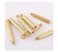 TULDYS Entretoises moletées en Laiton M2, entretoise Ronde en Laiton mâle Femelle, piliers filetés for Carte mère (Color : Male-Female, Size : M2_8MM-30PCS)