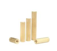 TULDYS Entretoises moletées en Laiton M2, entretoise Ronde en Laiton mâle Femelle, piliers filetés for Carte mère(Female -Female,M2_19MM-30PCS)