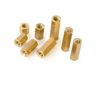 TULDYS M2 M2.5 M3 M4 M5 Laiton Hex Mâle Femelle Entretoise Pilier Mont Entretoise Hexagone PCB Carte Mère Boulon Creux Vis (Color : 22mm, Size : M3)